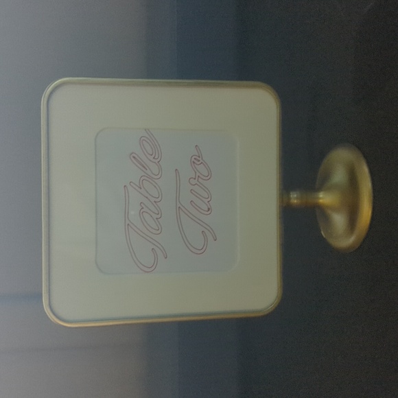 4"x4" Brass Pedestal Picture Frame Antique Finish - Picture 2 of 4